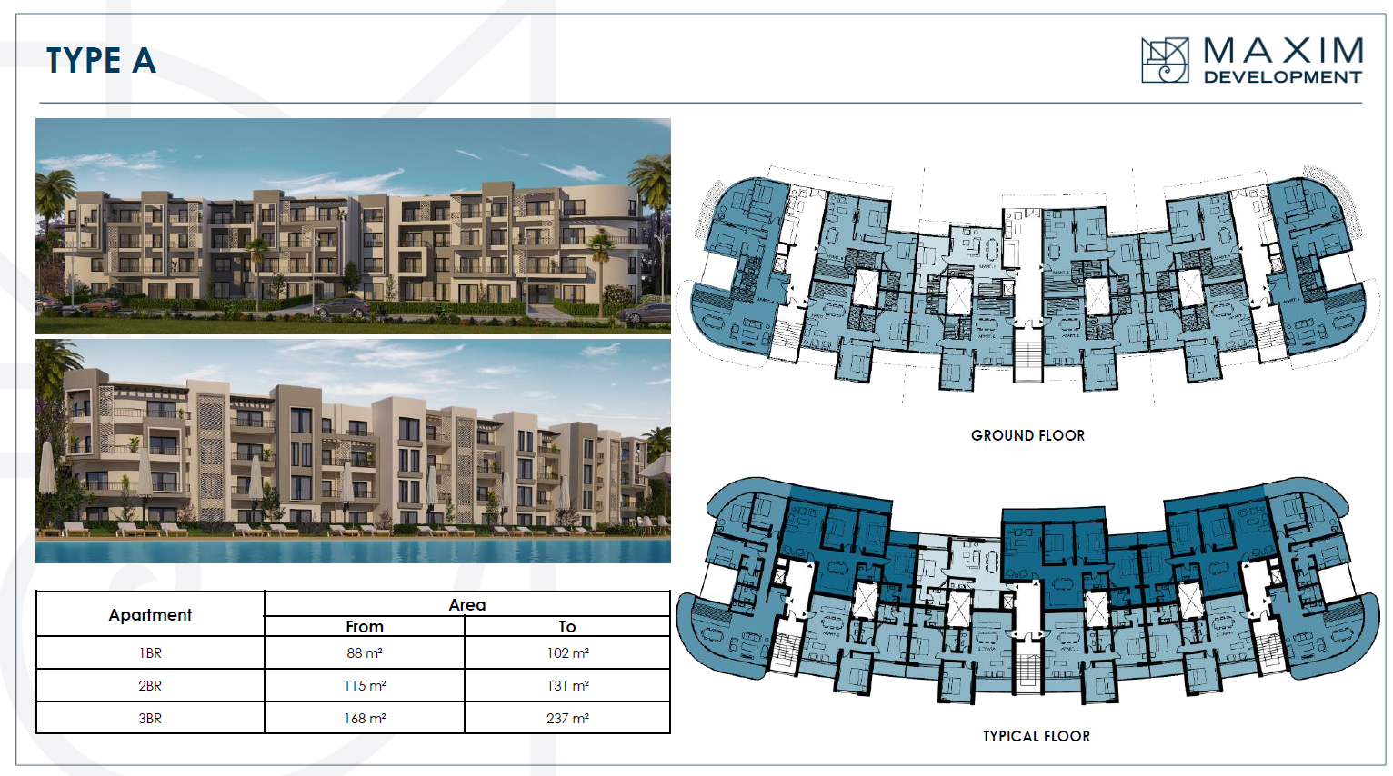 Floor plan for apartment at Bo Sands