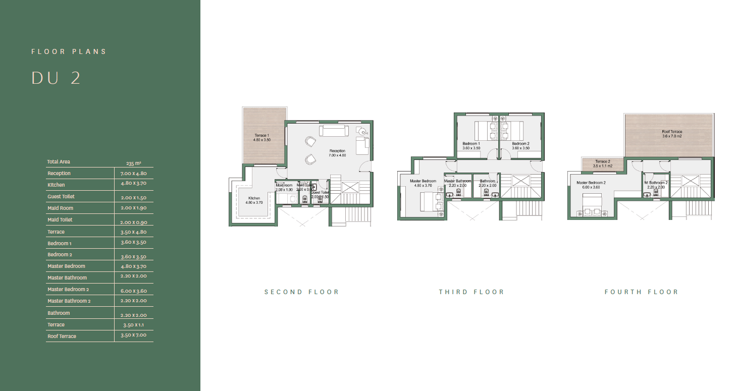 Floor plan for duplex at Rivers