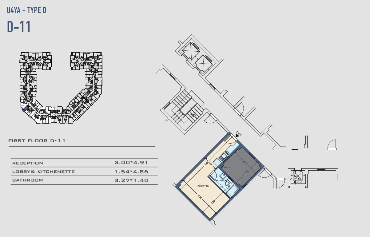 Floor plan for apartment at Sun Capital