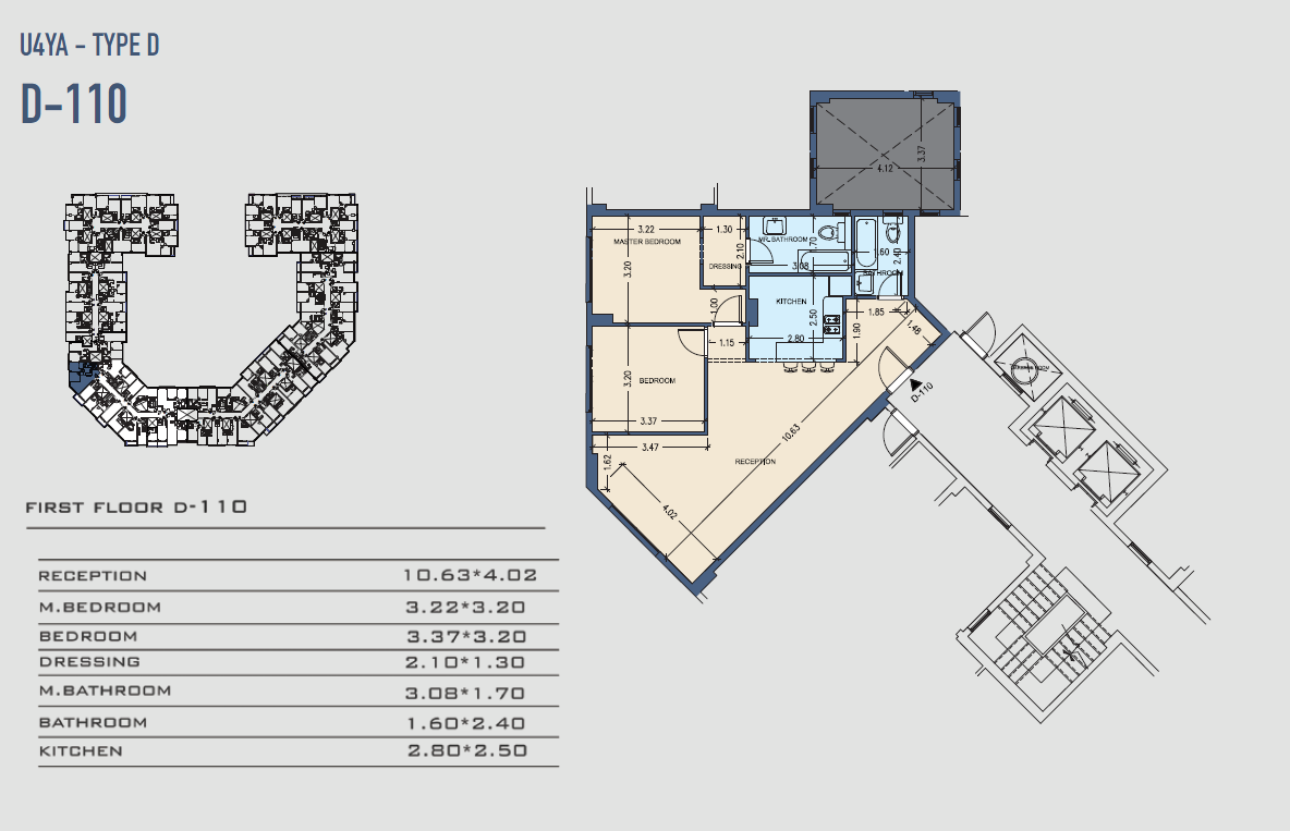 Floor plan for apartment at Sun Capital