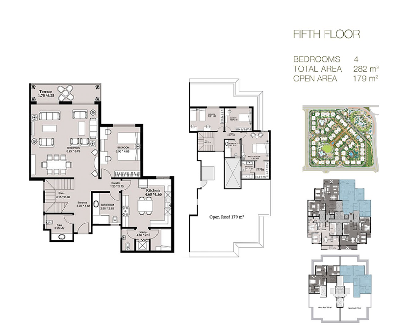 Floor plan for duplex at Ninety Avenue