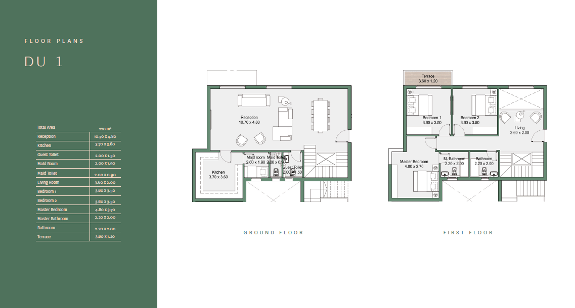 Floor plan for duplex at Rivers