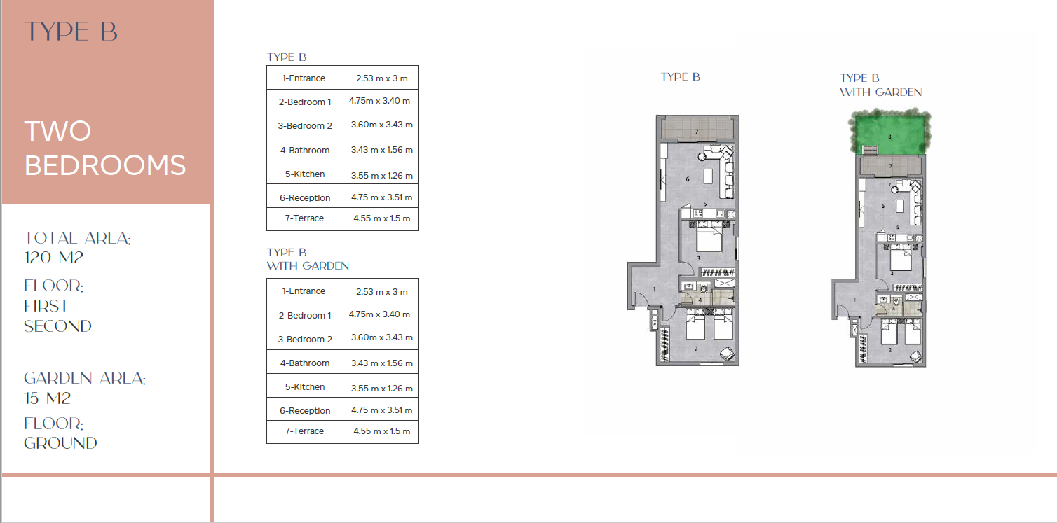 Floor plan for apartment at Alura