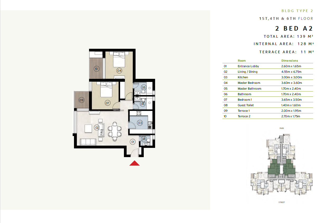 Floor plan for apartment at ZED East