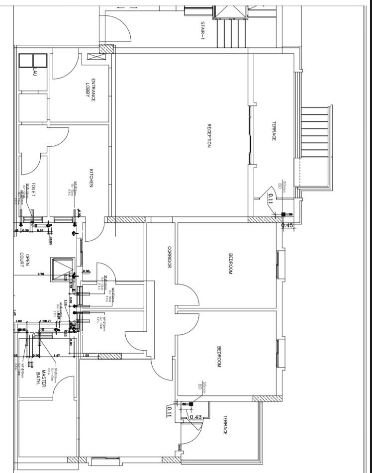 Floor plan for apartment at October Plaza