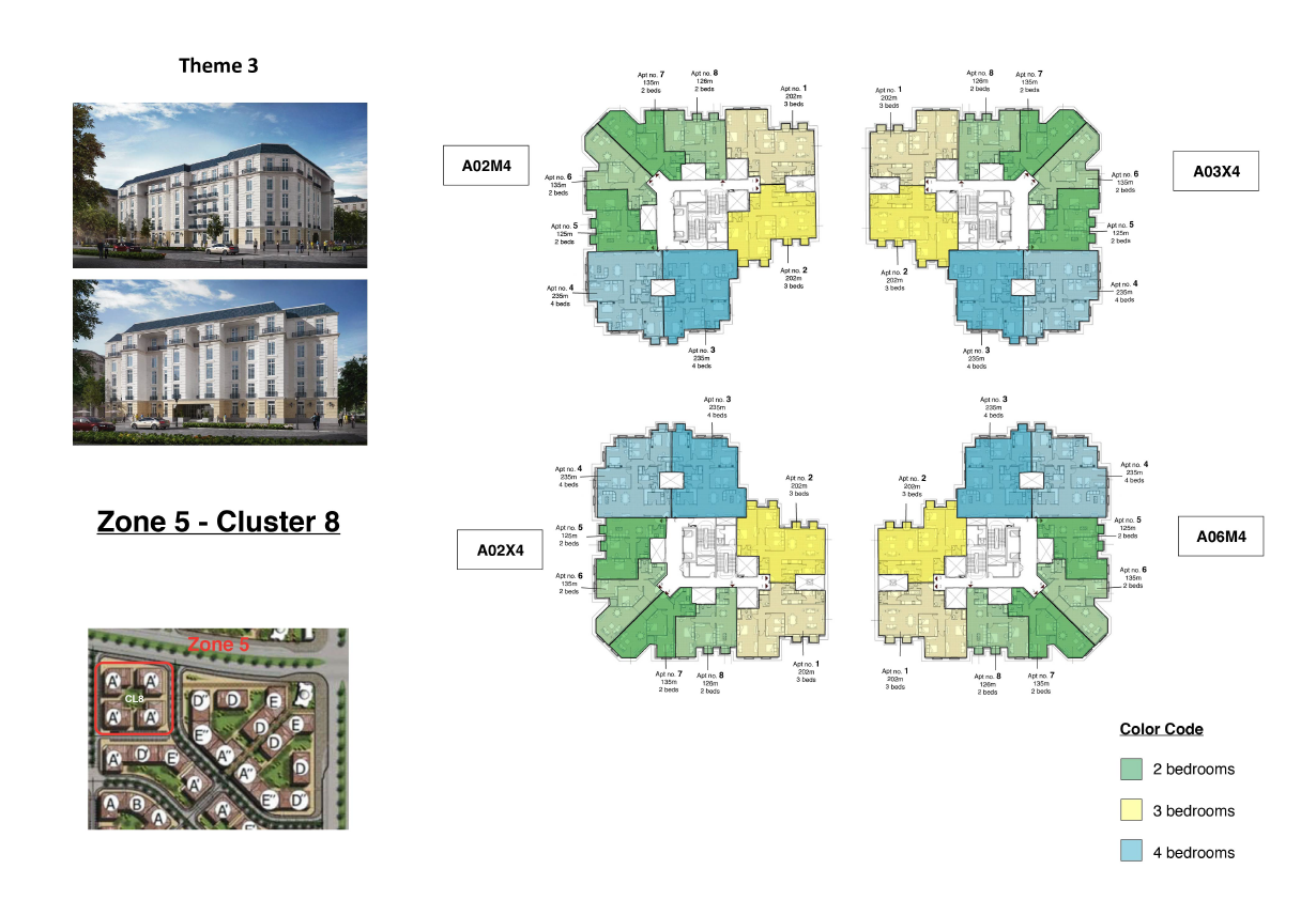Floor plan for apartment at Il Latini SED