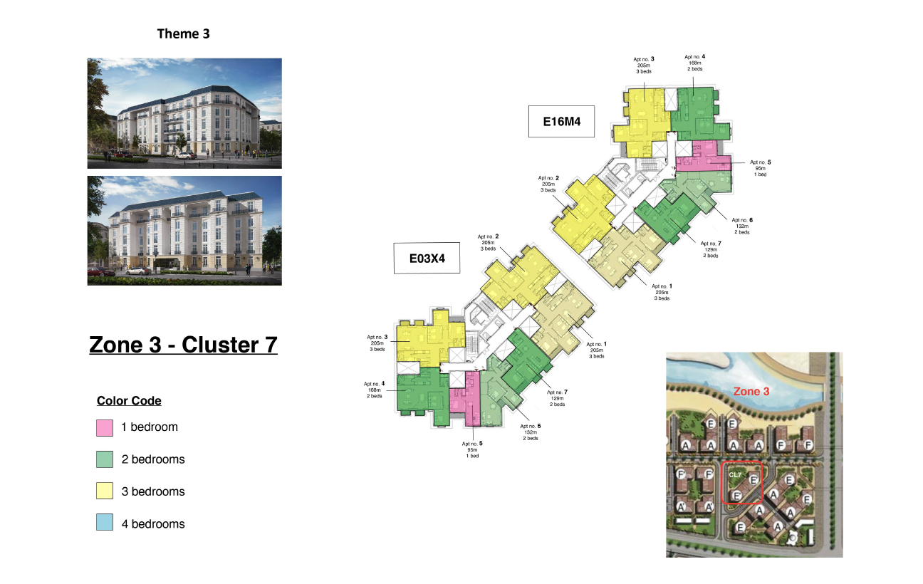 Floor plan for apartment at Il Latini SED