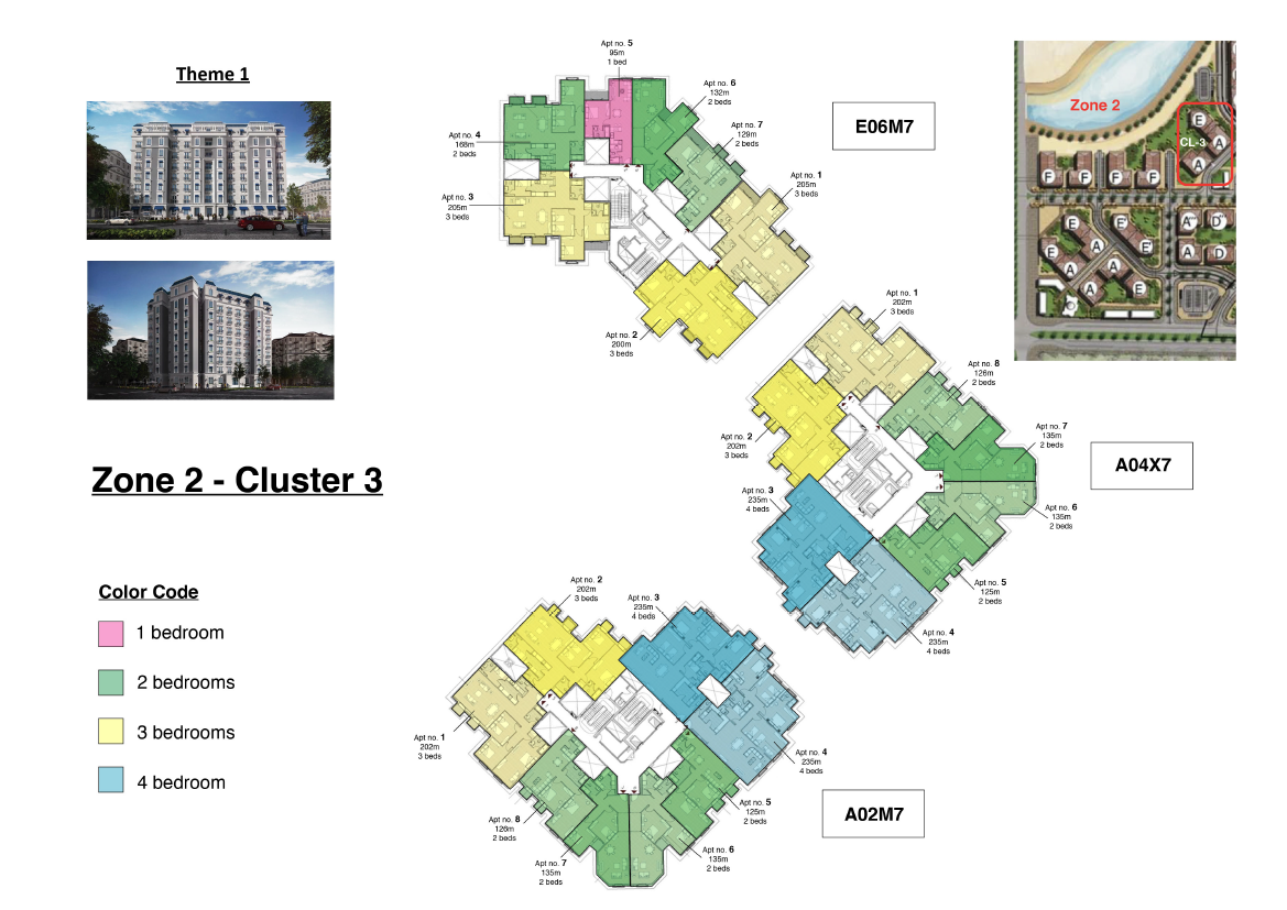 Floor plan for apartment at Il Latini SED