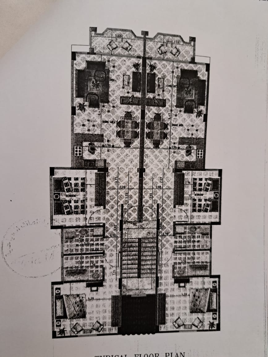 Floor plan for chalet at Emirates Heights