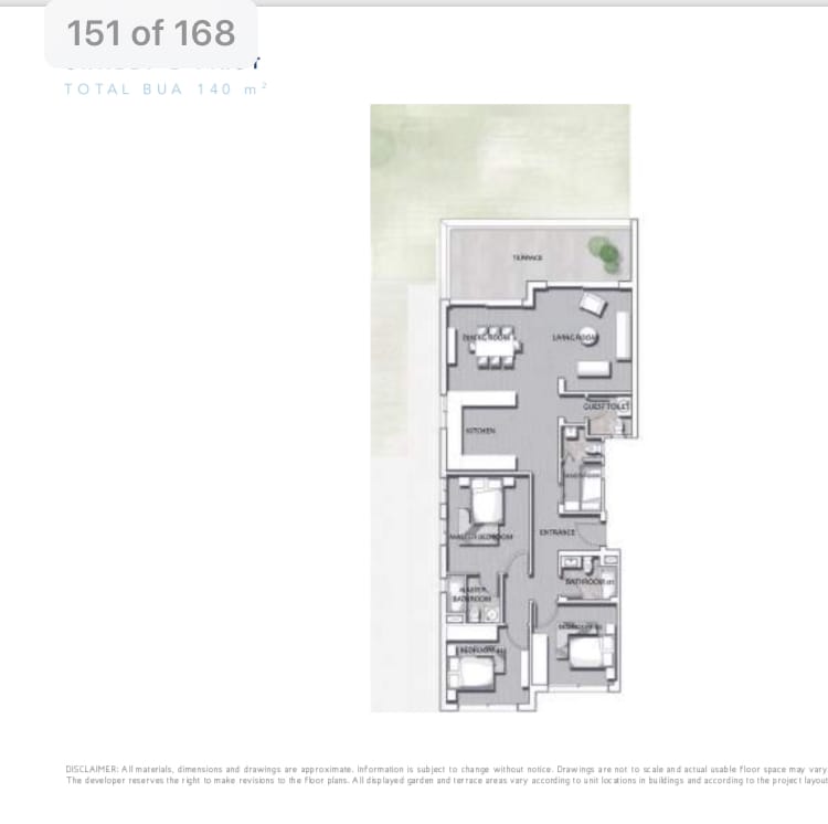 Floor plan for chalet at Jefaira