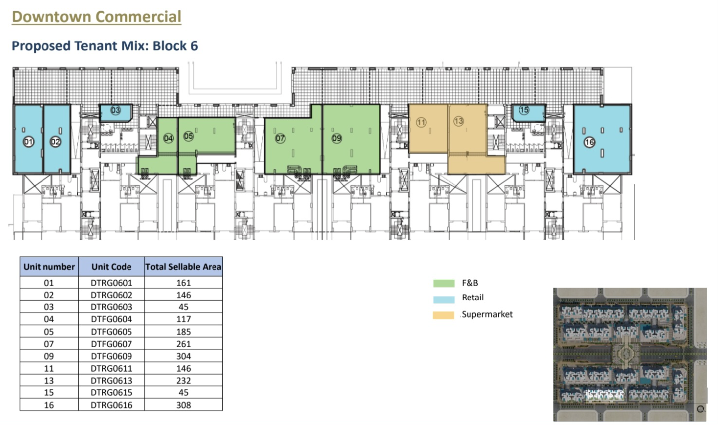 Floor plan for  at Downtown New Alamein