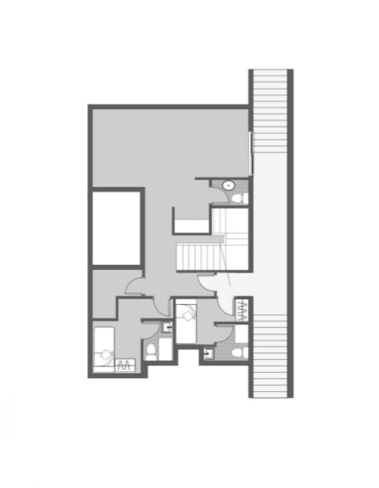 Floor plan for villa at Dejoya Villas