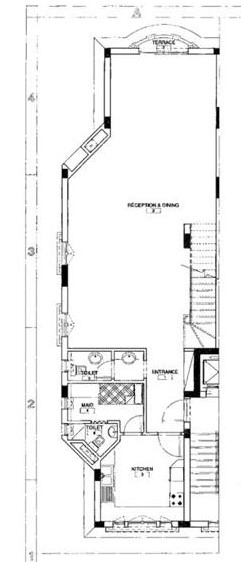 Floor plan for duplex at Mountain View Hyde Park