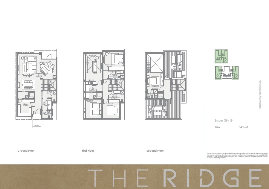 Floor plan for  at The RIDGE Villas