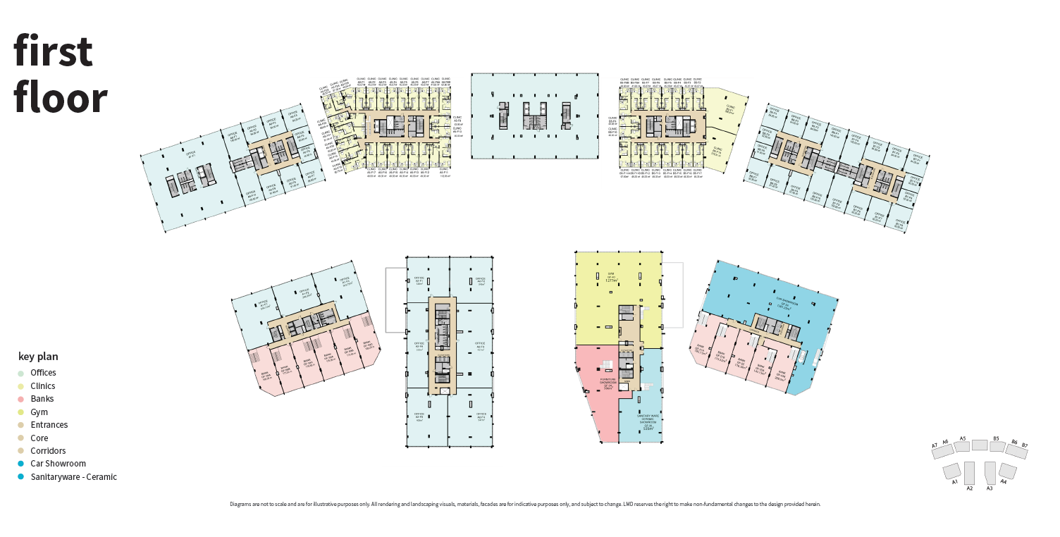 Floor plan for  at Three Sixty