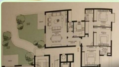 Floor plan for apartment at O West Orascom