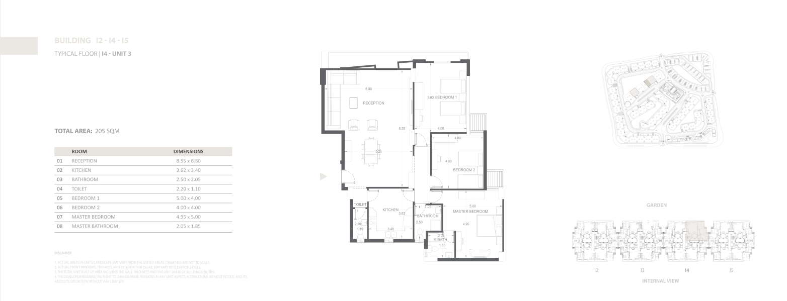 Floor plan for apartment at Venia