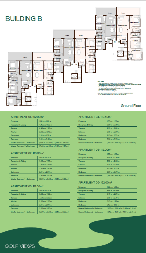 Floor plan for chalet at Hacienda Bay