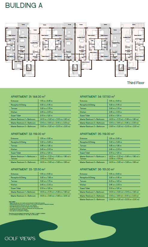 Floor plan for chalet at Hacienda Bay