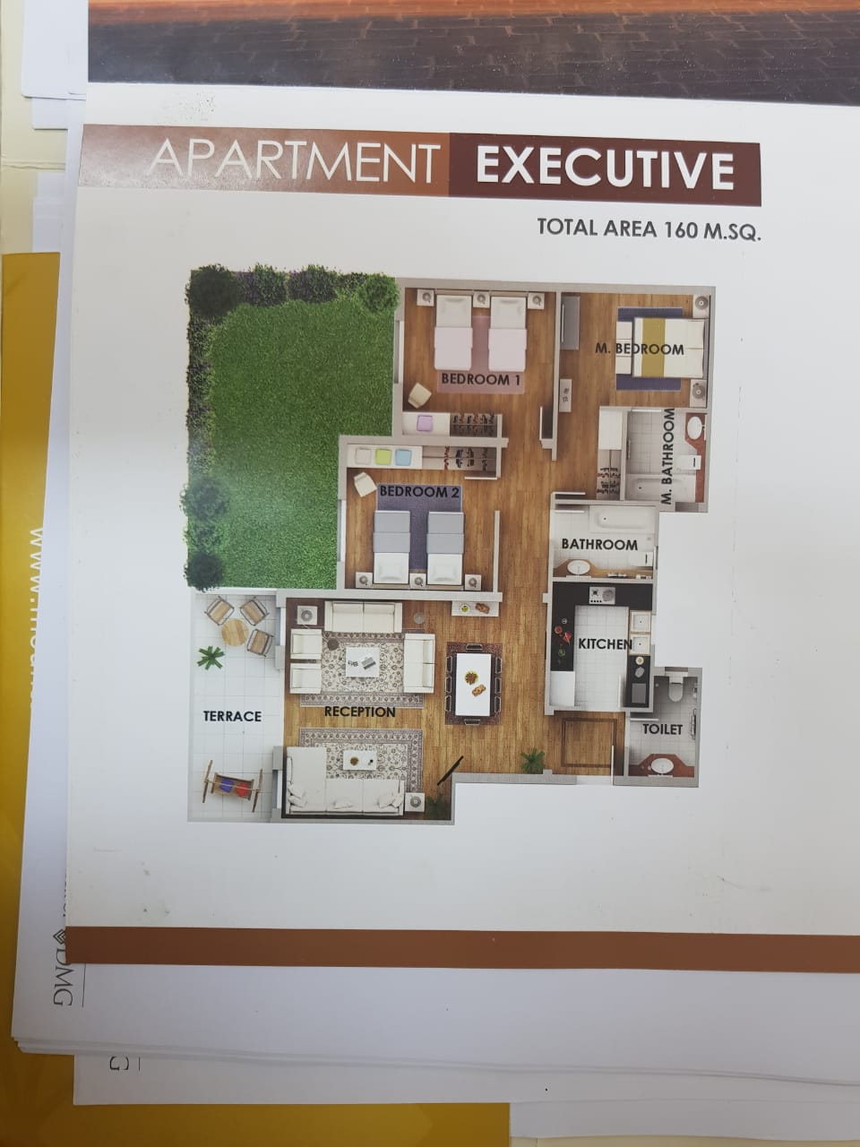 Floor plan for apartment at Mountain View ICity New Cairo