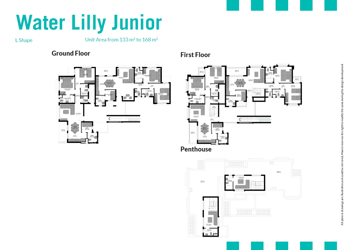 Floor plan for chalet at Bo Island