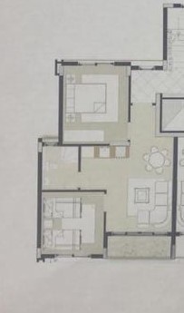 Floor plan for chalet at Sea View