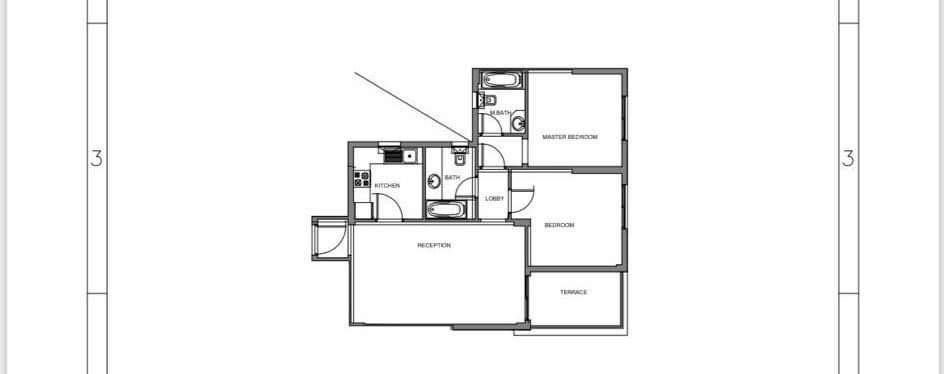 Floor plan for apartment at Mountain View iCity October