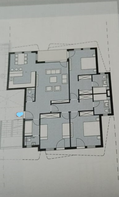 Floor plan for apartment at Badya