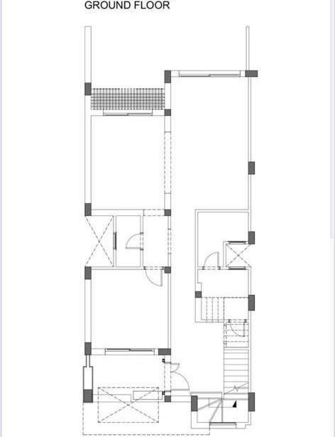 Floor plan for townhouse at New Giza