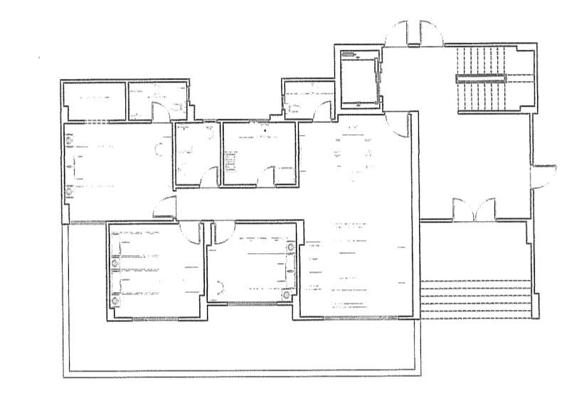 Floor plan for apartment at El Patio Oro