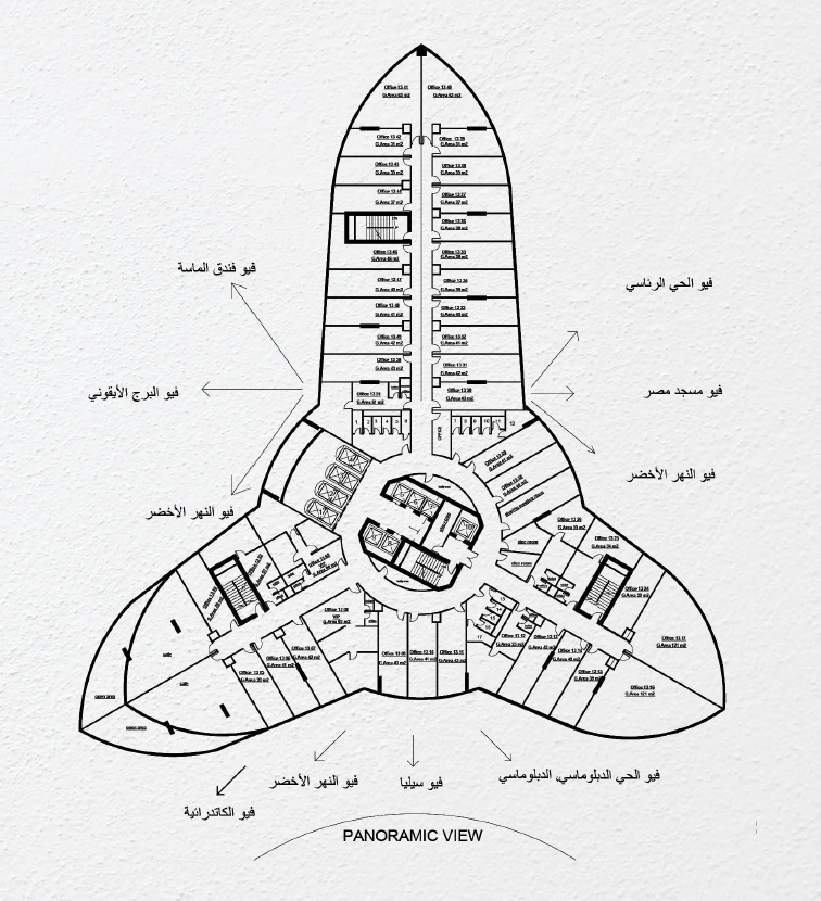 Floor plan for  at 31N Commercial Tower