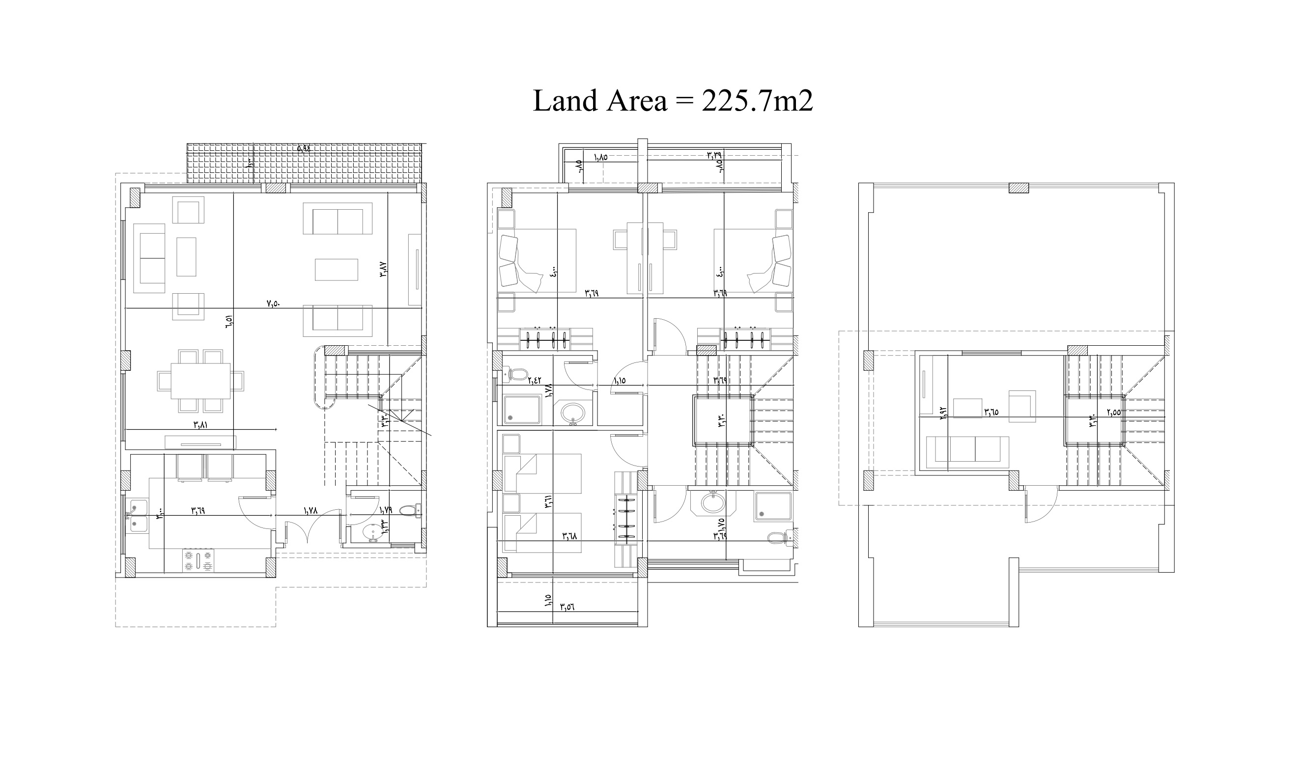 Floor plan for  at El Patio Zahraa