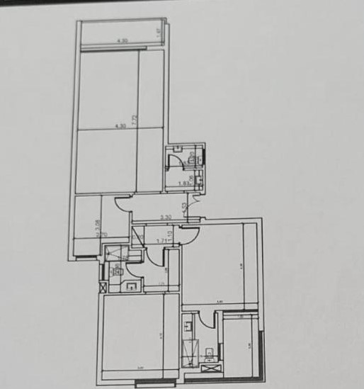 Floor plan for apartment at Ever