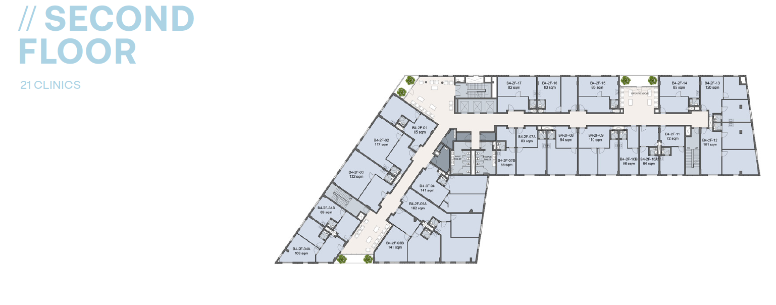 Floor plan for  at Westown Hub