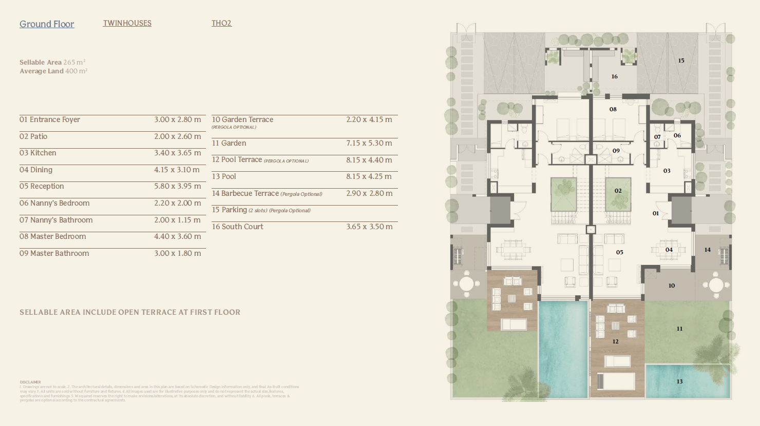 Floor plan for  at El Masyaf