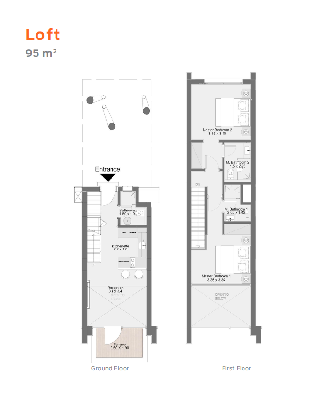 Floor plan for  at D-Bay
