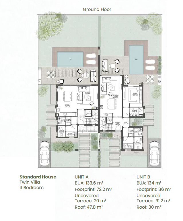 Floor plan for  at Makadi Heights