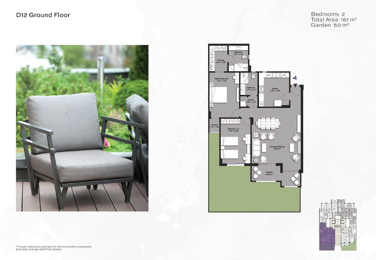 Floor plan for apartment at Ninety Avenue