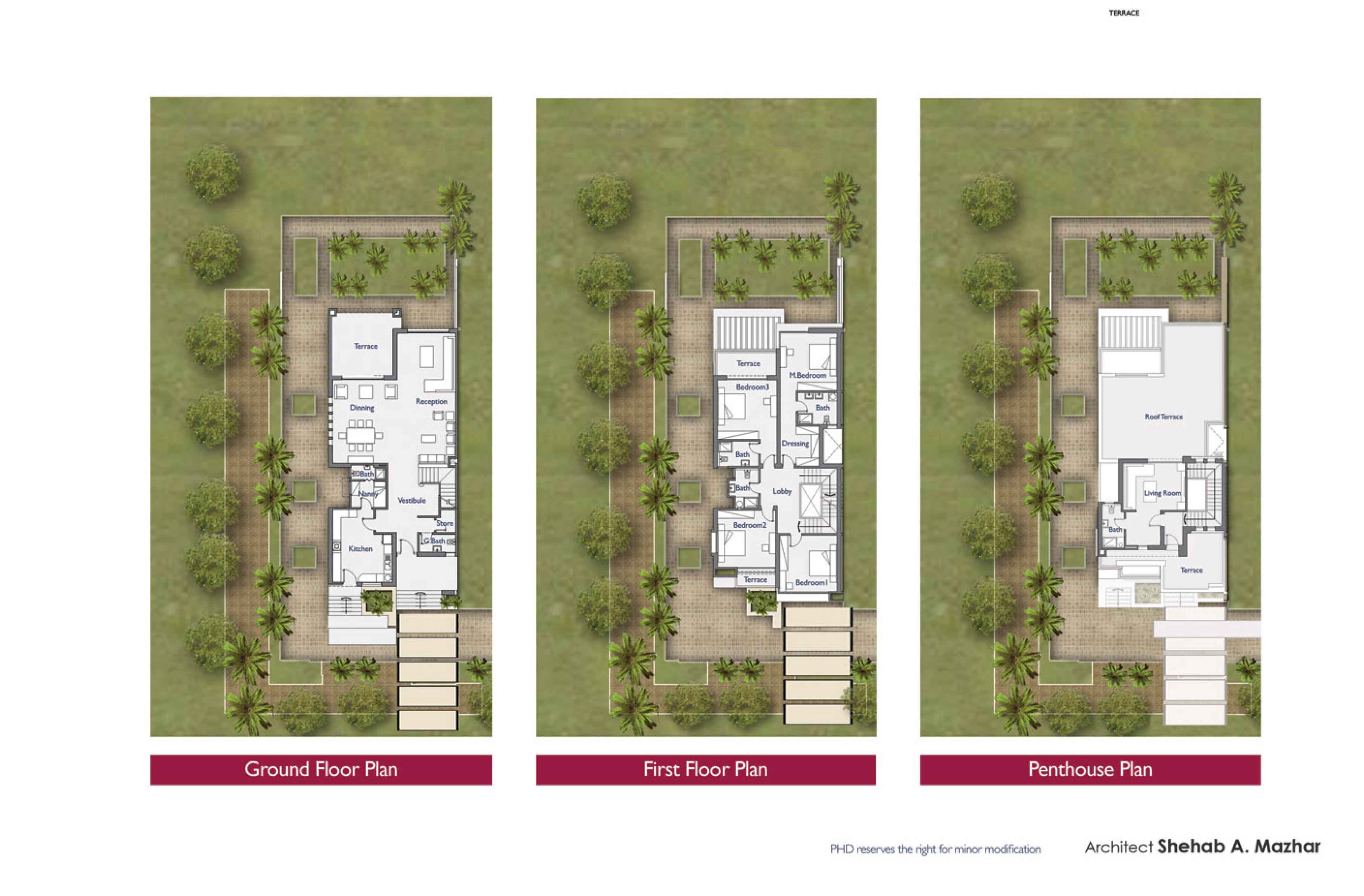 Floor plan for townhouse at Hacienda Bay