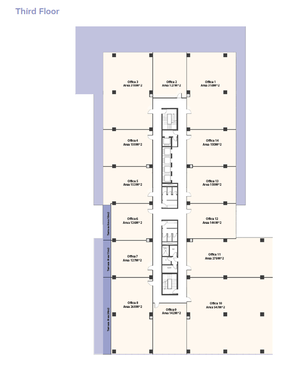 Floor plan for  at One - Ninety