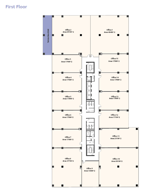 Floor plan for  at One - Ninety