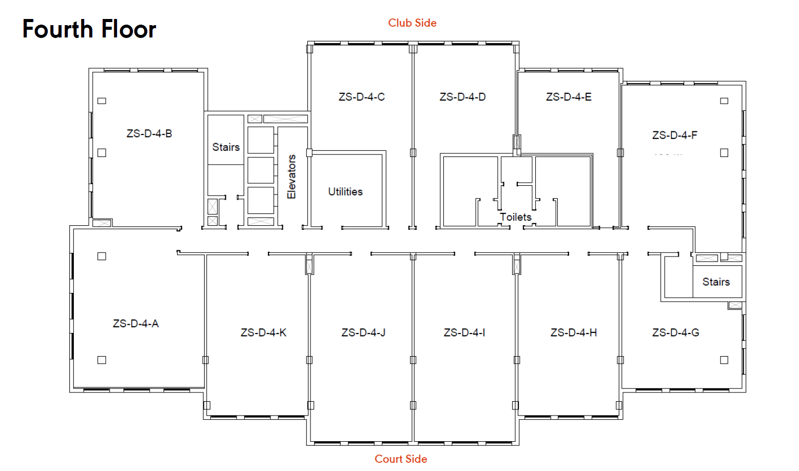 Floor plan for  at ZED East