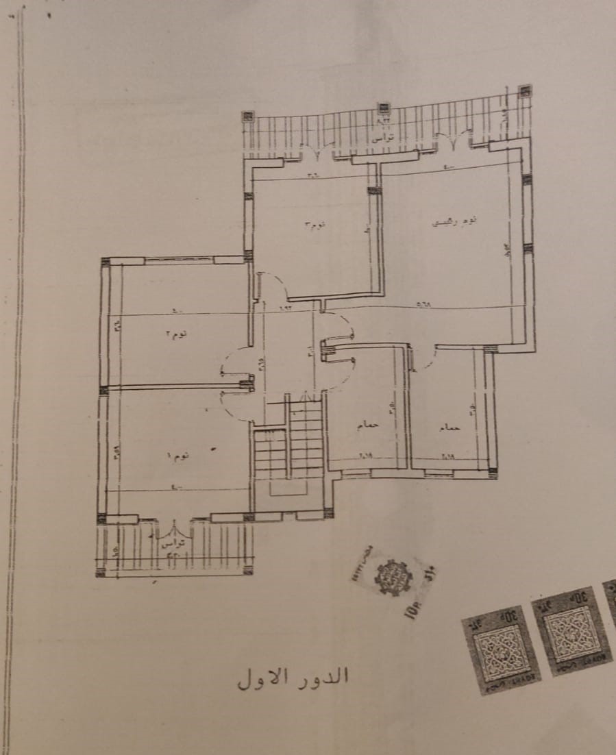 Floor plan for villa at Stella Heliopolis
