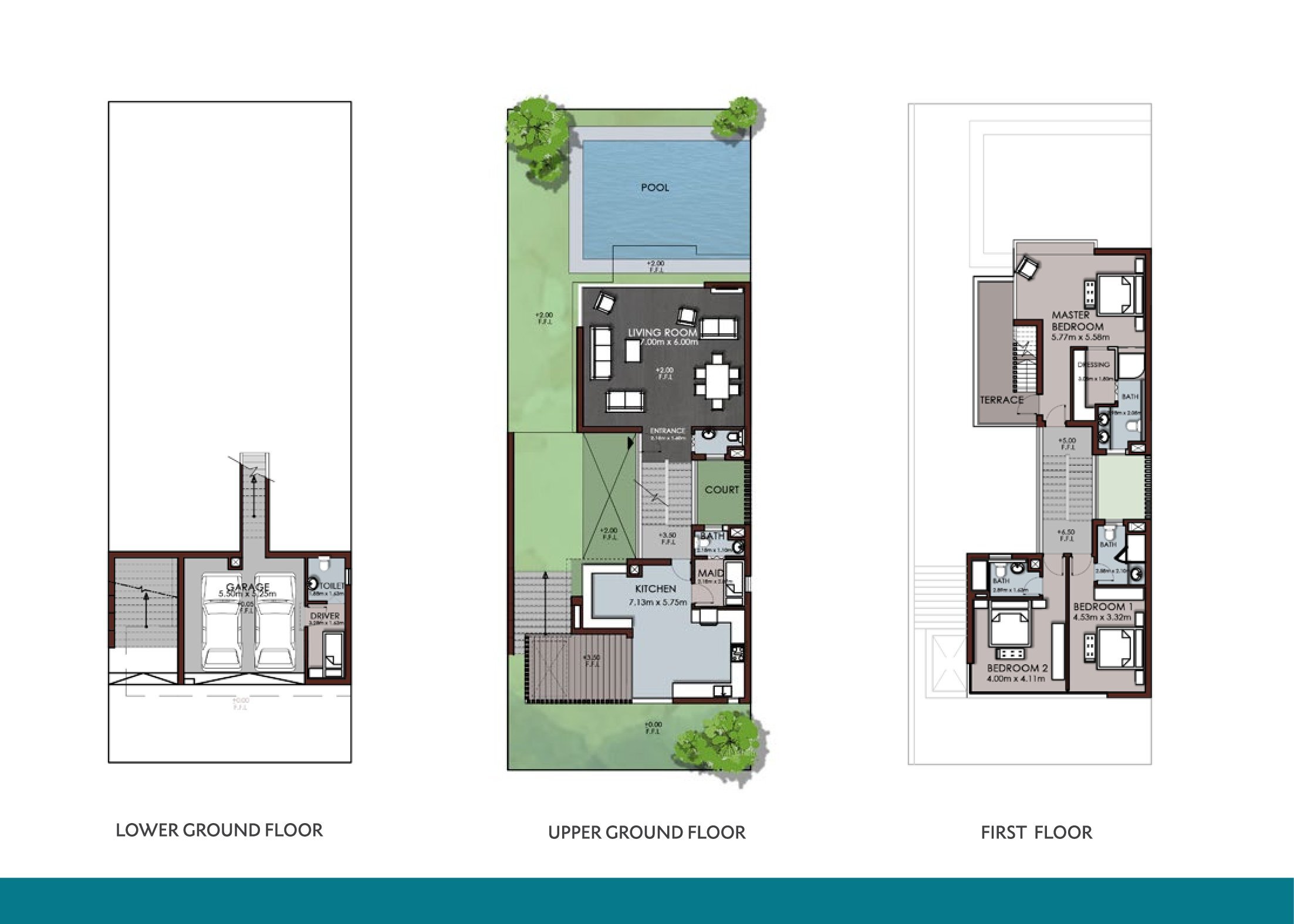 Floor plan for  at The Waterway North Coast
