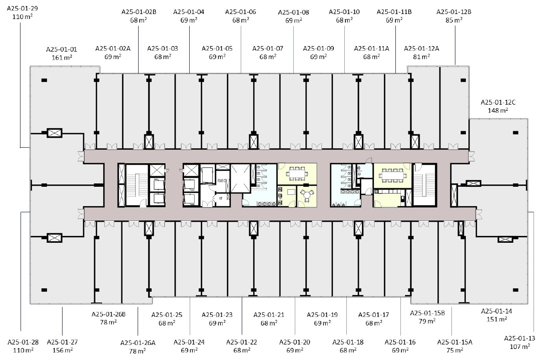 Floor plan for  at Golden Gate