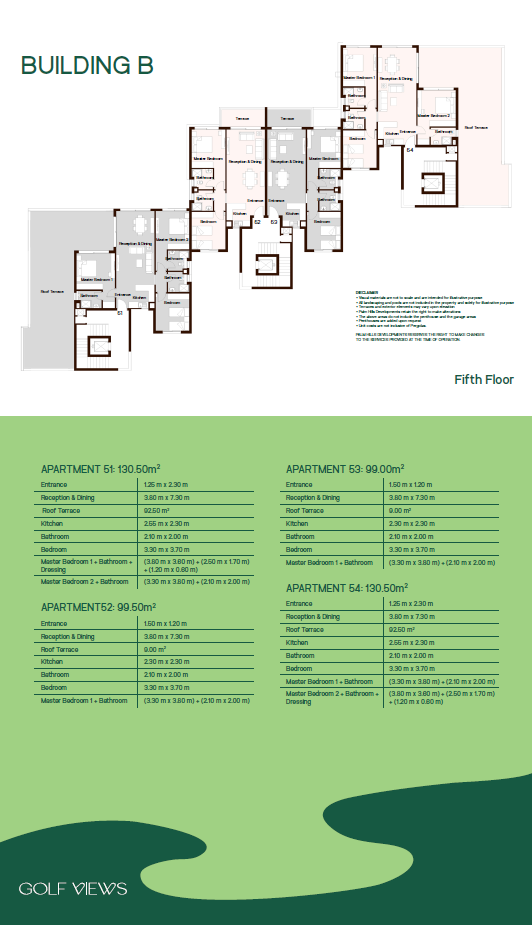 Floor plan for chalet at Hacienda Bay