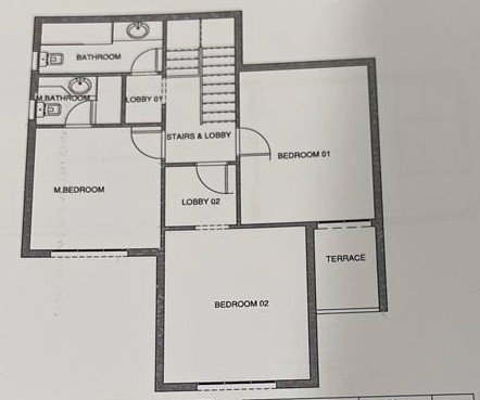 Floor plan for duplex at Mountain View iCity October