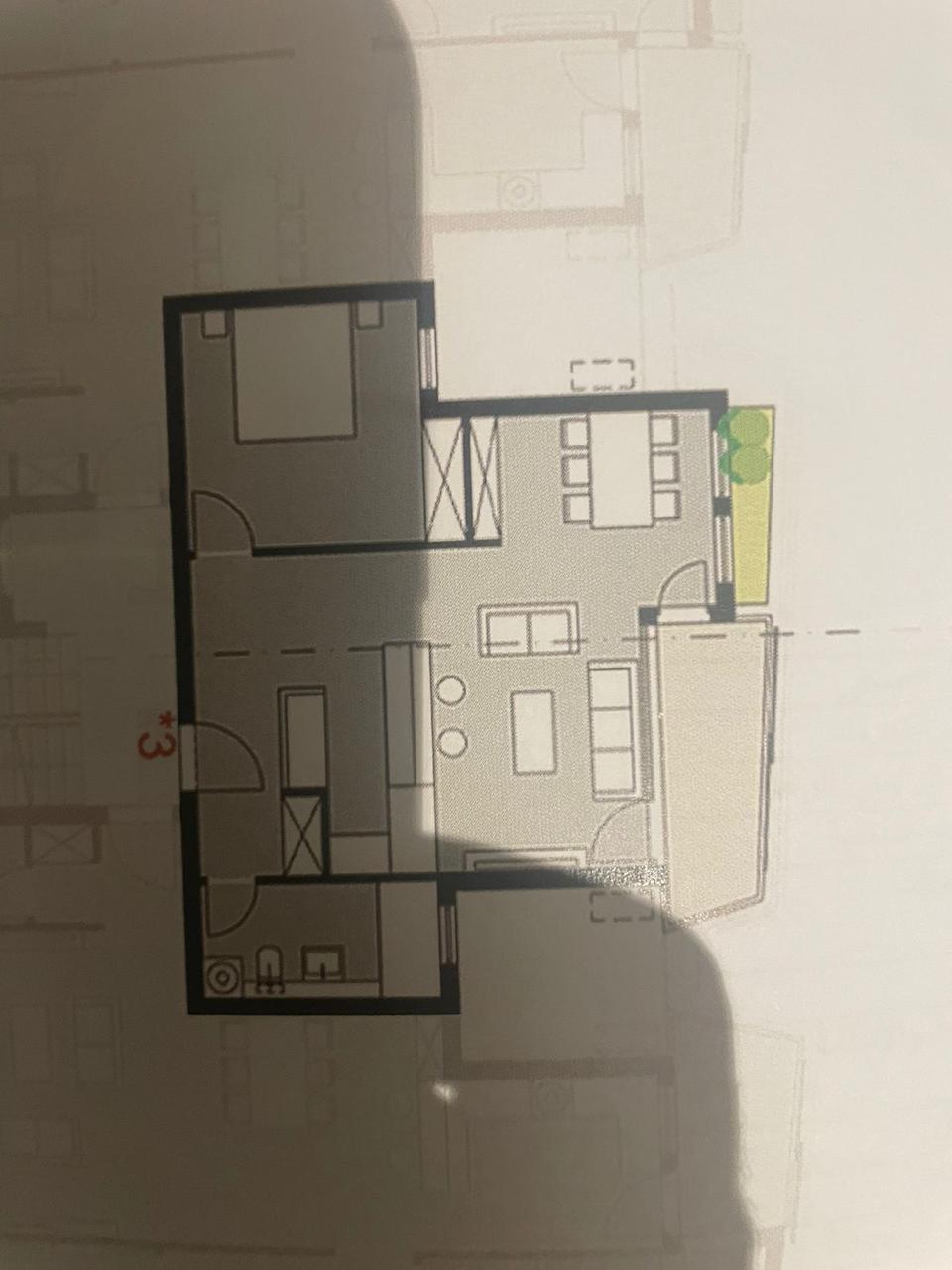 Floor plan for apartment at Jewar Sheikh Zayed