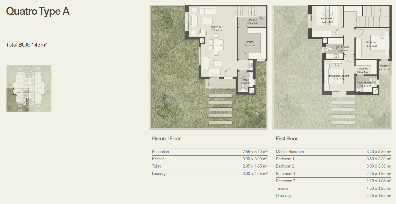 Floor plan for duplex at Taj City