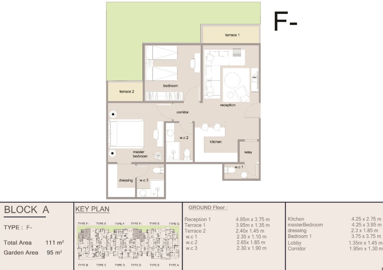 Floor plan for apartment at Ri8